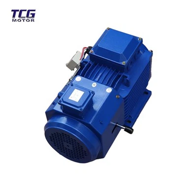 محرك ترس التيار المتردد مع فرامل التشغيل